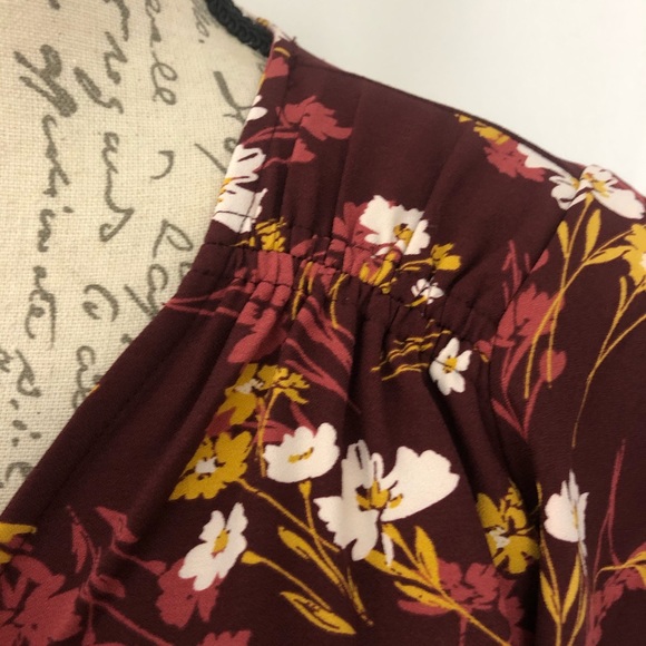 [🔆2 for $30🔆] NWT Isabel & Ingrid Floral V-Neck Maternity Dress - Picture 8 of 11